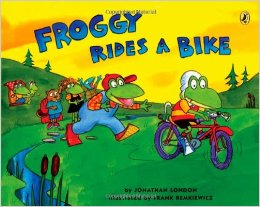 Froggy Ridea a Bike