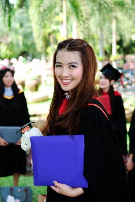 Graduate with Background