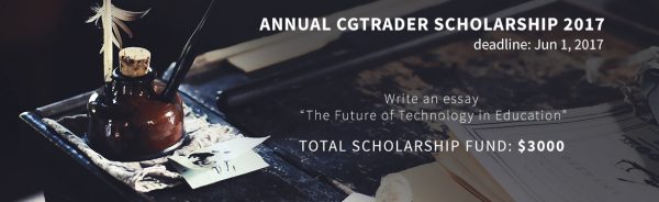 CGTrader College Scholarship 2017