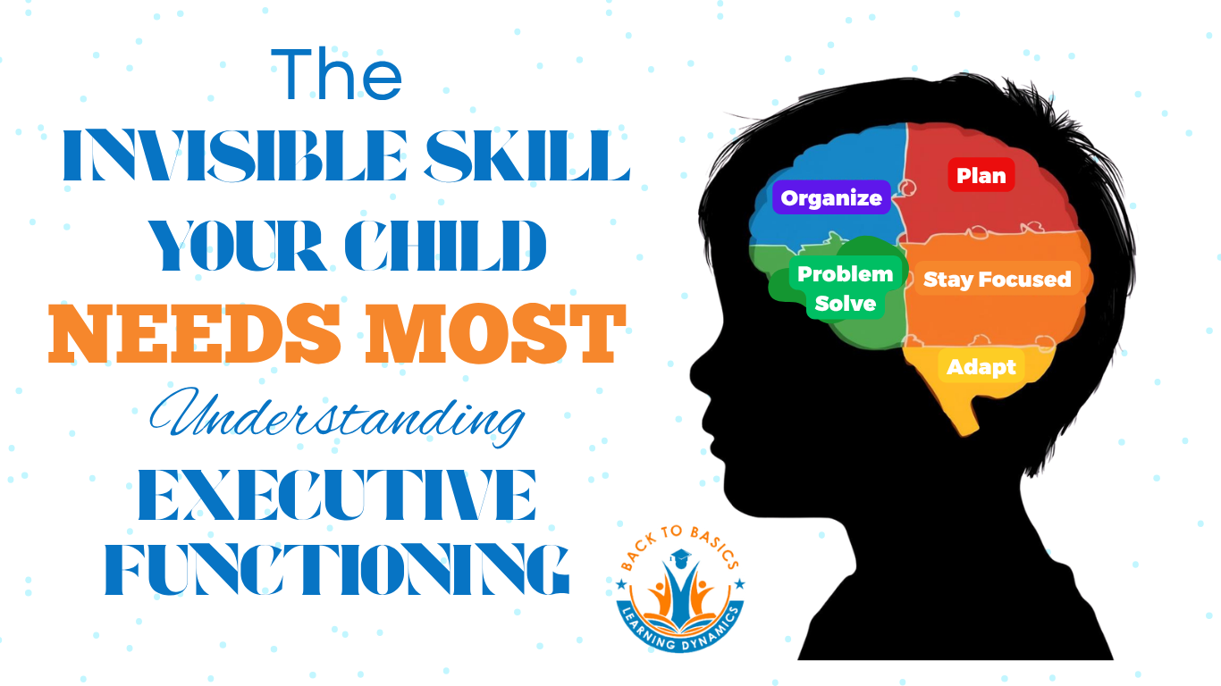Problem solving, organization, planning, adapting, and focus are all Executive Functioning skills